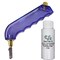 Rainbow Art Glass Pistol Grip Oil Fed Glass Cutter Carbide with CJ's Cutting Oil